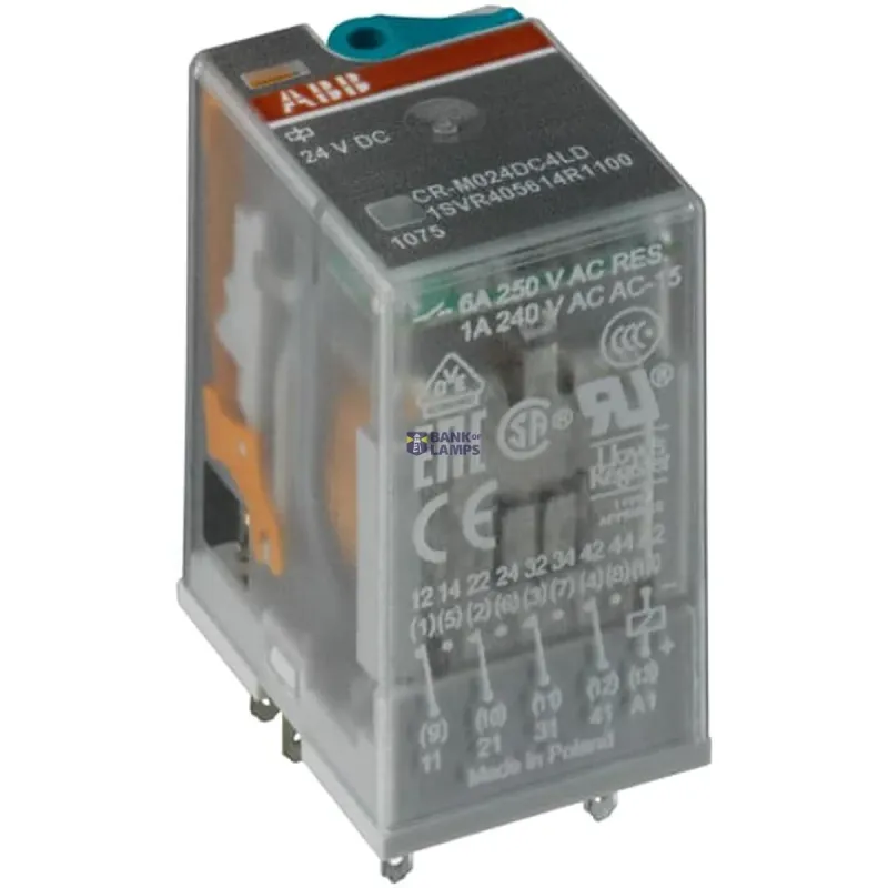 ABB CR-M220DC4 Pluggable interface relay 4c/o, A1-A2=220VDC 1SVR405613R9000