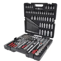 1/4+3/8+1/2'' galatslēgu komplekts 216pcs, KS Tools