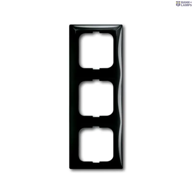 Busch-Jaeger 2513-95-507 Cover Frame 3gang(s) château-black - Basic55 2CKA001725A1508