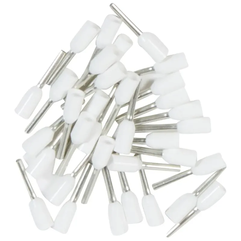 Legrand Ferrules Starfix 0.5 mm², White, Copper, Polypropylene 037761