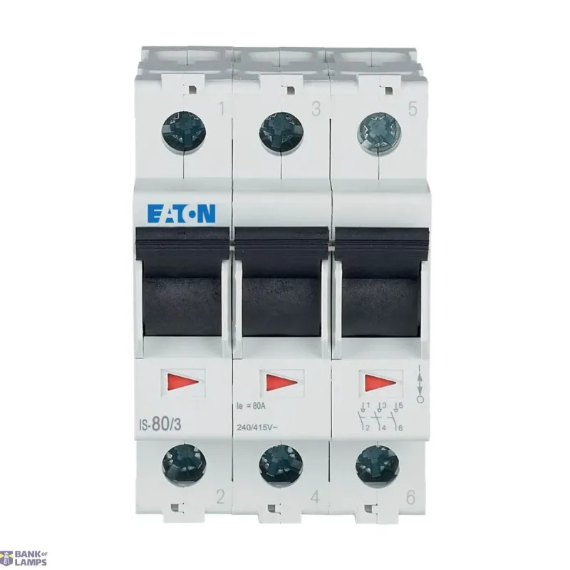 EATON IS-80/3 Main switch, 240/415 V AC, 80A, 3-poles 276280