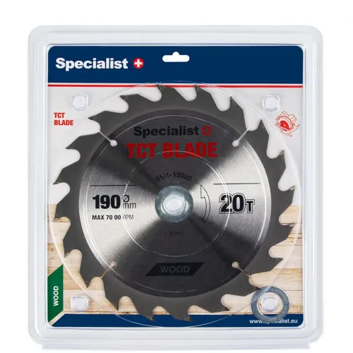 Specialist+ SPECIALIST+ griešanas disks, 190 x 20T x 30/20/16 mm 51-1-19020