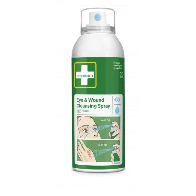 Cederroth Aerosols acu un brūču skalošanai, 150 ml, Cederroth 726000