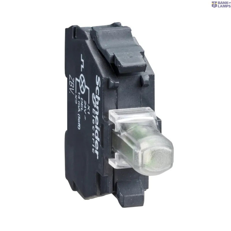 Schneider Electric Light Block Harmony XB4, 24...120V AC, Screw Terminals ZBVBG1