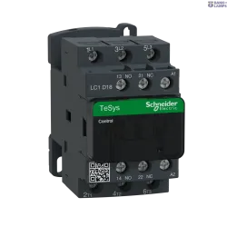 Schneider Electric LC1D18B7 — Contactor TeSys Deca, 3P, 18 A, 440 V, 3NO, IP20, 24 V AC, 10 A, Rail Schneider Electric LC1D18B7 — Contactor TeSys Deca, 3P, 18 A, 440 V, 3NO, IP20, 24 V AC, 10 A, Rail