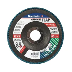 SPECIALIST+ vēdekļveida slīpēšanas disks ZK100, 125 mm SPECIALIST+ vēdekļveida slīpēšanas disks ZK100, 125 mm