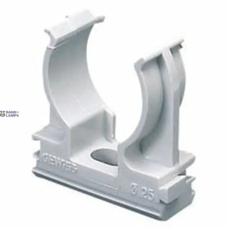 GEWISS Shockproof Polymer Saddle Snap Clip For External Conduits Ø GW50601