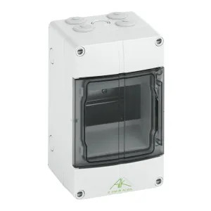 Spelsberg 73540501 — Small Distribution Board AK 05, 400 V AC, 5 Modules, 1 Row, IP65, IK07, 125 × 200 × 122 mm, Pre-Mounted