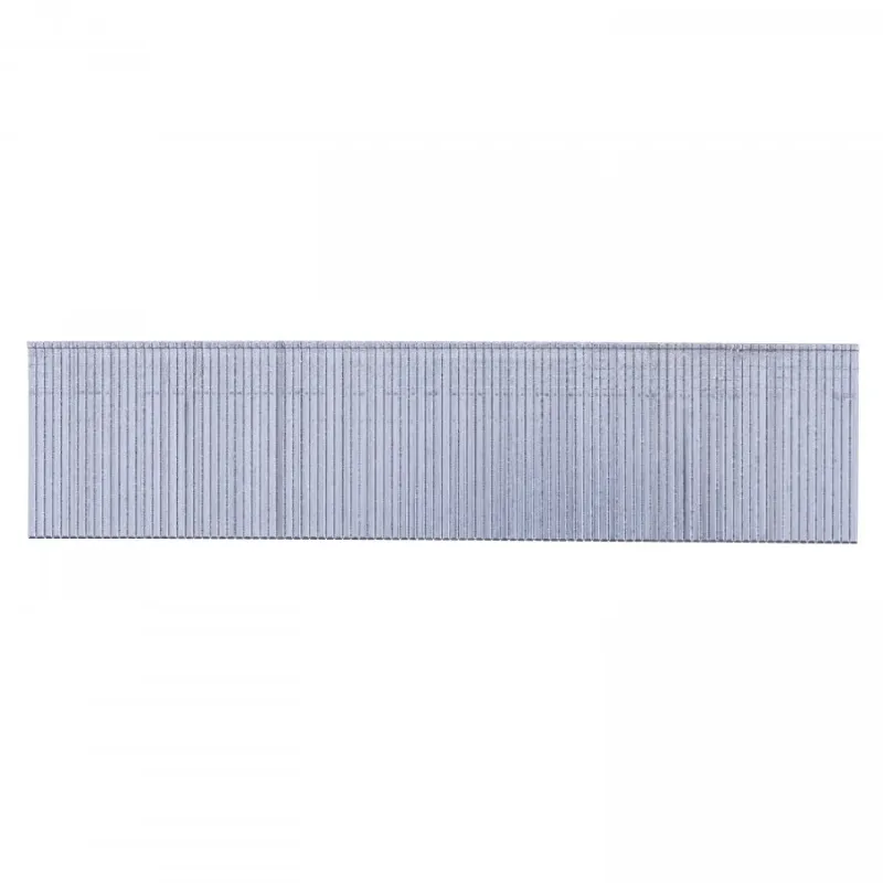 Ecomax Finish nails 0°, 18GA, electrogalvanized, glued strip, 5000 EMNA001230GALV