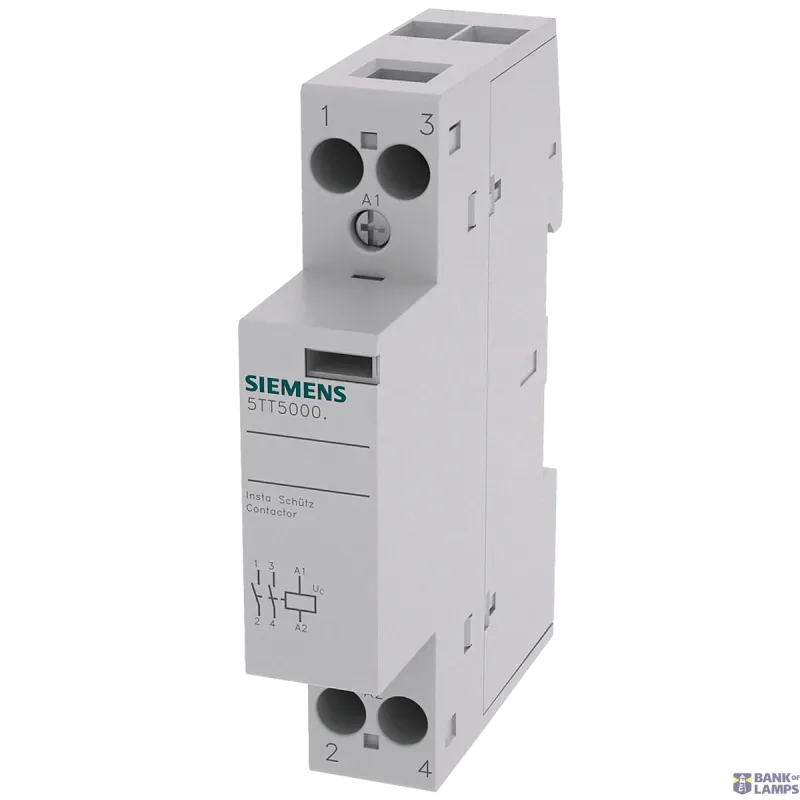 Siemens INSTA contactor with 2 NO contacts Contact for 230 V AC 5TT5800-0