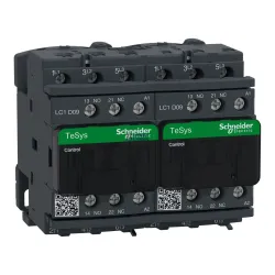 Schneider Electric LC2D09P7 — Reversing Contactor TeSys D /TeSys Deca, 3P, 9 A, 440 V, 3NO, IP20, 230 V AC Schneider Electric LC2D09P7 — Reversing Contactor TeSys D /TeSys Deca, 3P, 9 A, 440 V, 3NO, IP20, 230 V AC