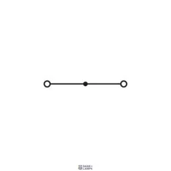 WAGO 280-901 — Through Terminal Block 2-Conductor, 2.5 mm², Gray, Center Marking WAGO 280-901 — Through Terminal Block 2-Conductor, 2.5 mm², Gray, Center Marking