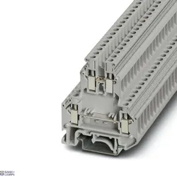 Phoenix Contact 2774017 — Double-Level Terminal Block UKK 5, 32A, Screw Connection, 1St And 2Nd Level, Gray, Ns 35/7,5, Ns 35/15, Ns 32