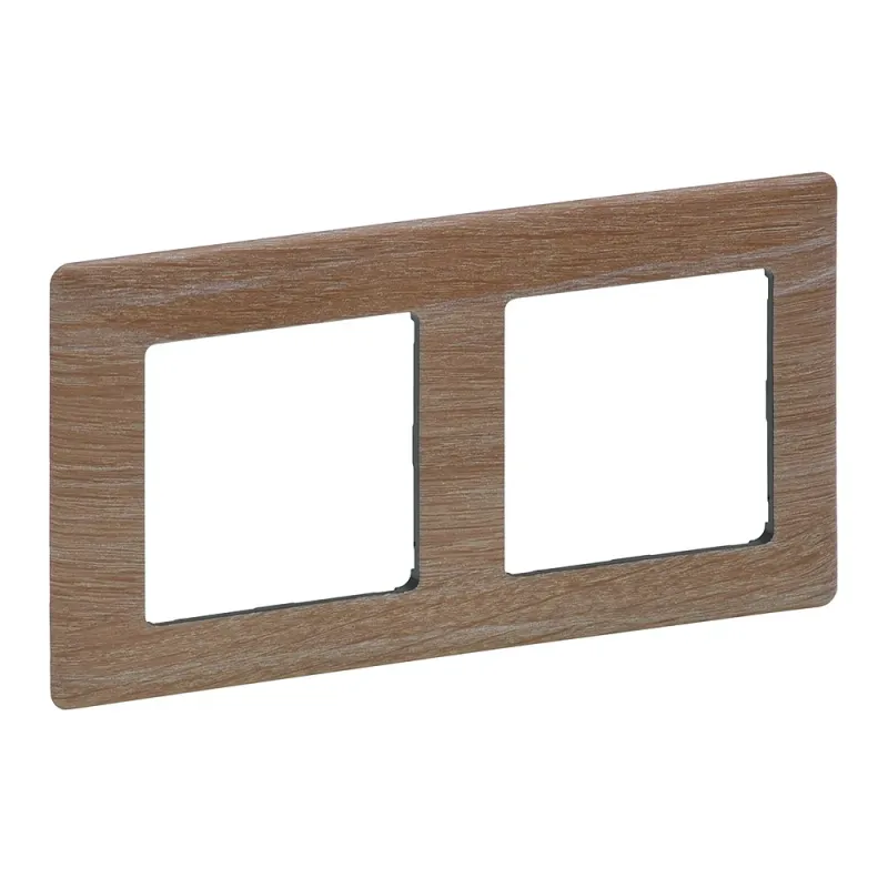 Legrand Plate Valena Life IP20, IK04, 86 mm, 10 mm, 157 mm, 2-Gang 754182