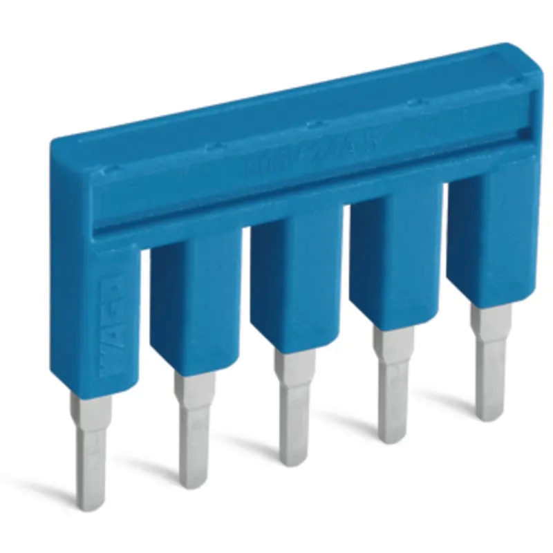 WAGO Jumper 9-Way, Blue, Insulated 2002-409-000-006