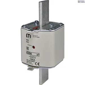 ETI 004186233 — Fuse link, NH3 gG 630A/500V