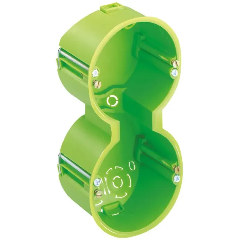 Spelsberg Cavity Wall Double Socket HW 050/2, 400 V AC, IP30, 68 × 92305001