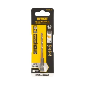 Metāla urbja uzgalis HEX 1/4, 4,0 mm, DeWALT Metāla urbja uzgalis HEX 1/4, 4,0 mm, DeWALT