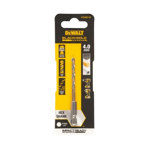 DeWalt Metāla urbja uzgalis HEX 1/4, 4,0 mm, DeWALT 26-5-DT20604