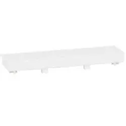 Legrand 030087 — End Cap GTL DRIVIA W 250mm, H 65mm, Pure White, Plastic, Screw-on