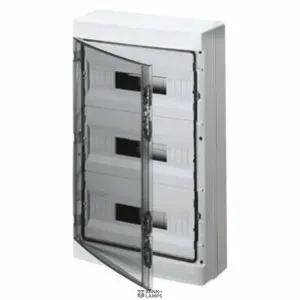 GEWISS GW40105 — Distribution Board With Panels With Window And Extractable Frame, Pre- Arranged For Terminal Block, (12x3) 36m Ip65