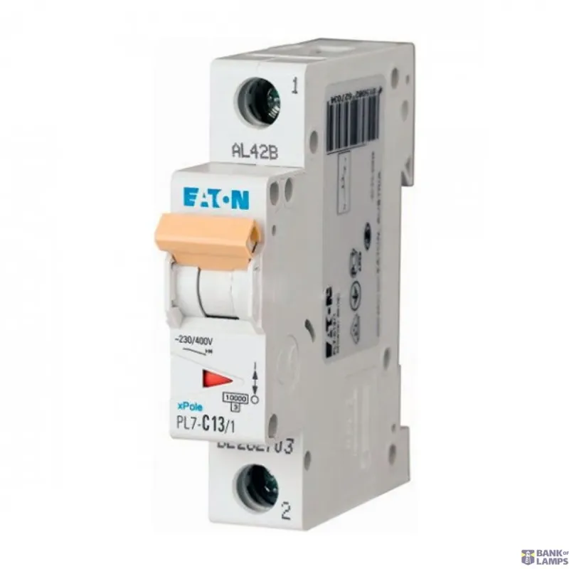 EATON PL7-B13/1 Miniature circuit breaker (MCB), 13 A, 1p 262675
