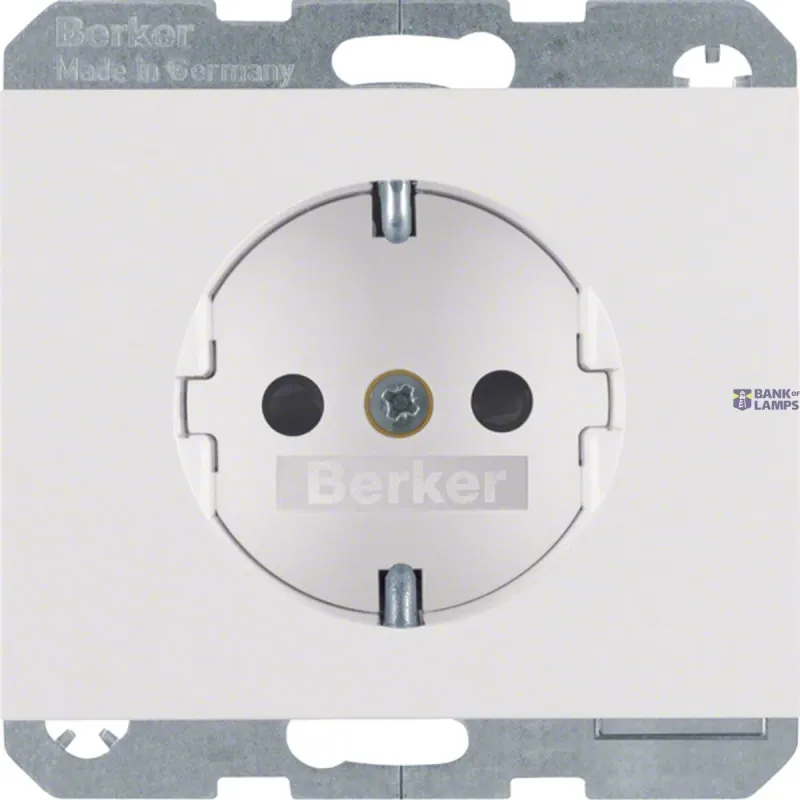 Berker SCHUKO Socket outlet enhanced contact protection, K.1 47357009