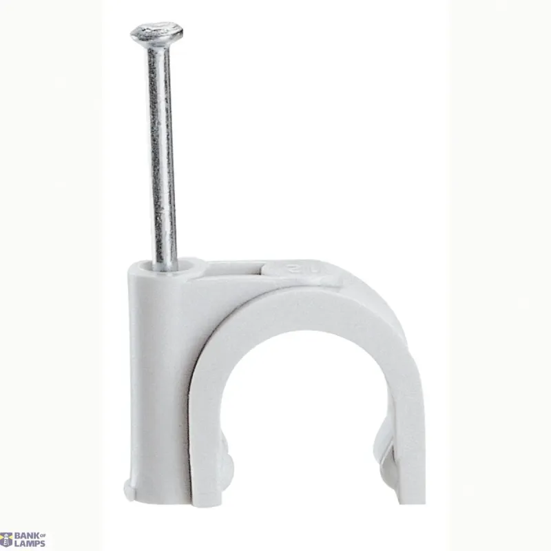 Legrand Cable Clip Fixfor Ø7mm, Grey 031526
