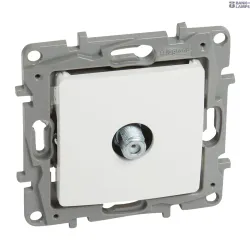 Legrand 764550 — TV Single Star розетка Niloé White, 862MHz, Flush-mounted, Thermoplastic
