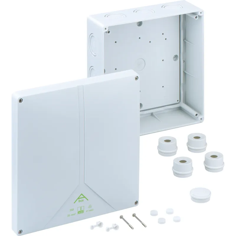 Spelsberg Junction Box Abox 350-L, Max. Conductor 35 mm², 690 V AC 83591001