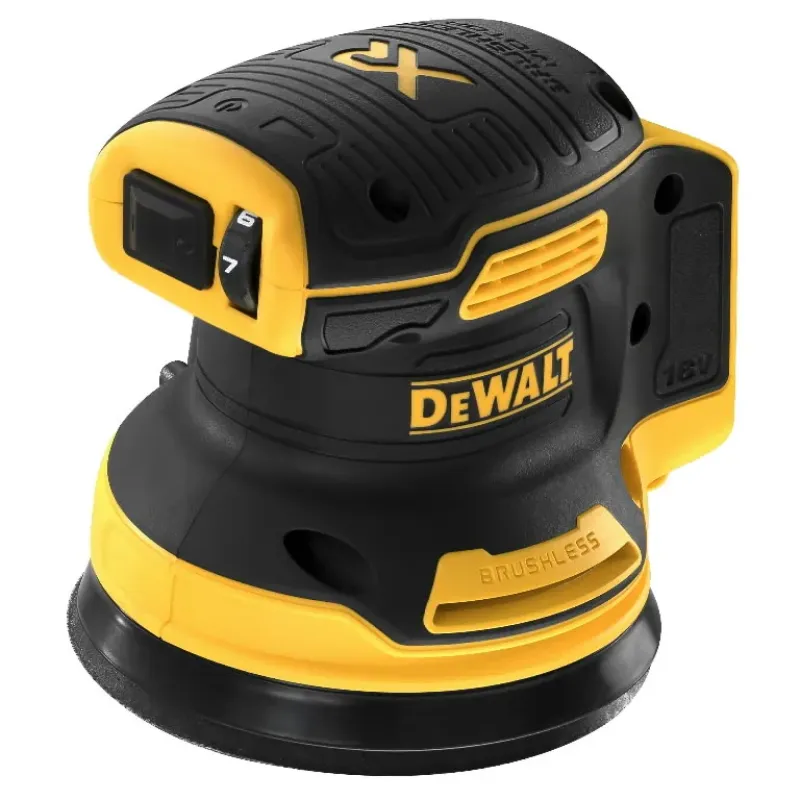 DeWalt 18v Li-ion Brushless 125mm Orbital Sander Bare Unit DCW210N-XJ