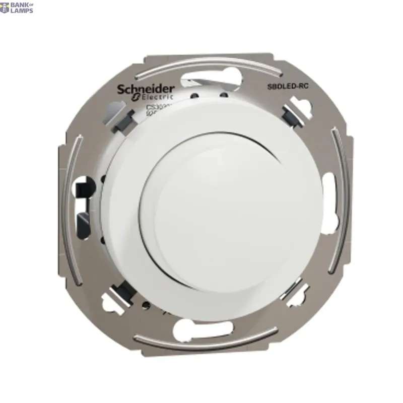 Schneider Electric Dimmer Renova, 370W, White, LED Rotary Dimm RC 1 WDE011628