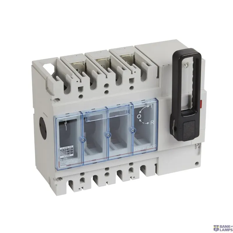 Legrand Switch Disconnector DPX3 630 630 A, 3P, 4, 252 kW, IP20 026673