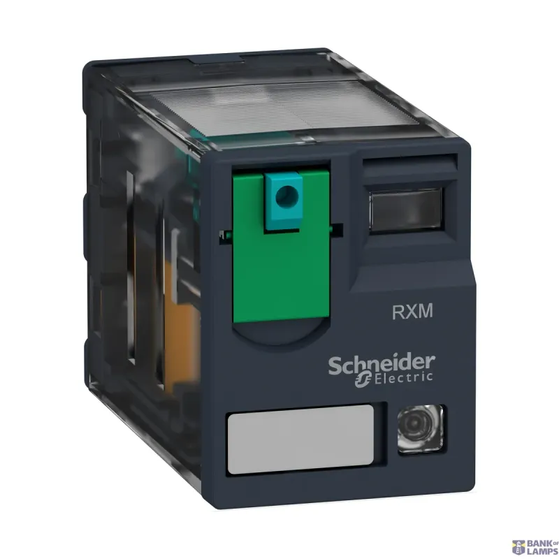 Schneider Electric Plug-In Relay Harmony, 6A, 24V DC, 4CO, IP40, Lockable Test RXM4AB2BD