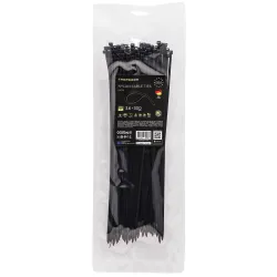 THORGEON 15019 — Ties 3.6x300 Black (100 pcs)