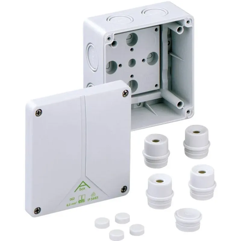 Spelsberg Junction Box Abox 060-L, Max. Conductor 6 mm², 690 V AC 80690701