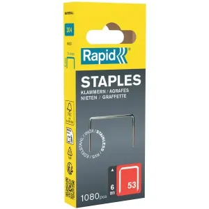 Ner.tērauda skavas Rapid 53/6 1080 gab. Ner.tērauda skavas Rapid 53/6 1080 gab.