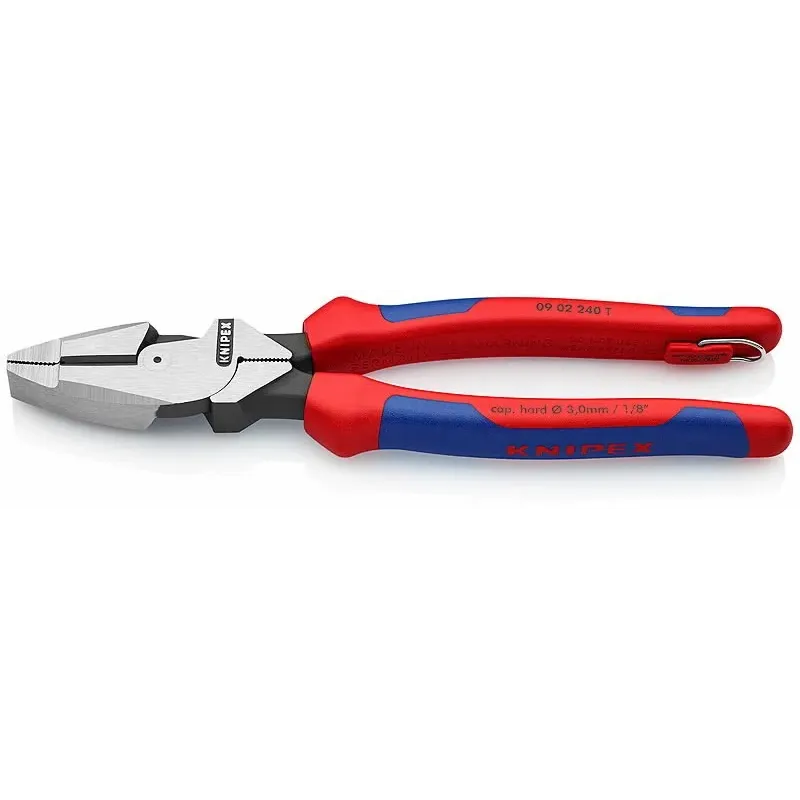 Knipex Kombinētās knaibles 240 mm, Comfort rokturis, pakarināmais 0902240T
