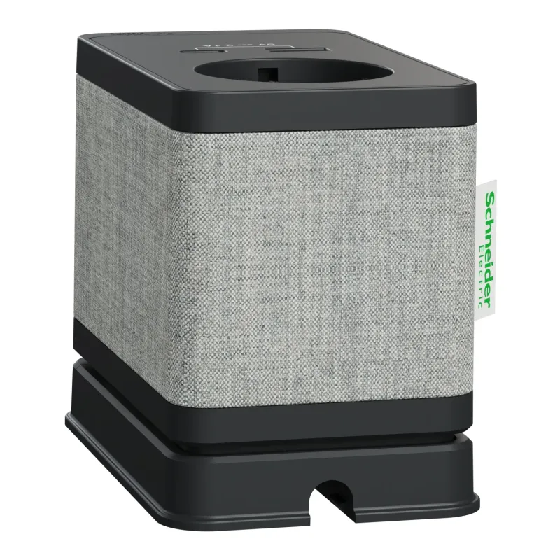Schneider Electric Desk Connecting Unit Unica System+, Anthracite, Desk Unit S INS44051
