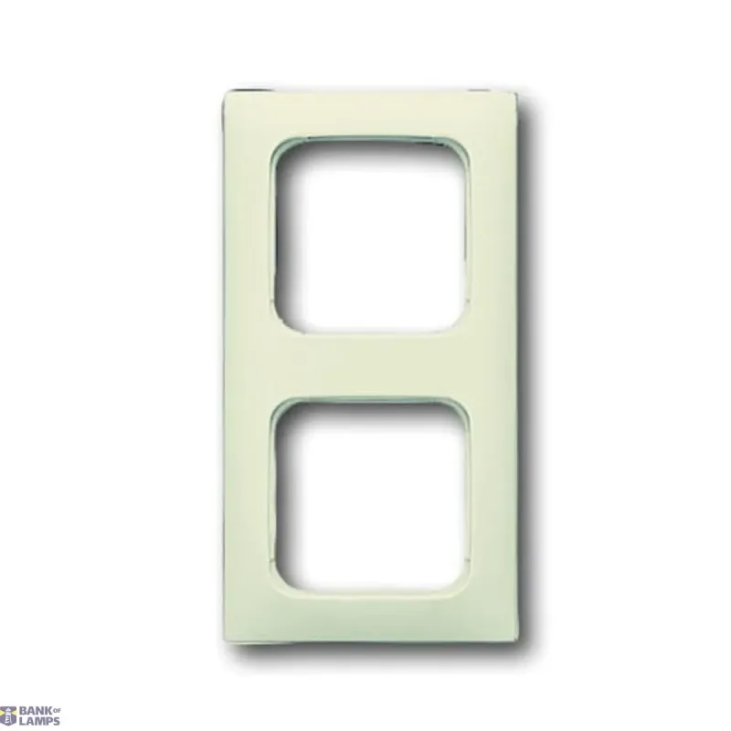 Busch-Jaeger 2512-212K-102 Cover Frame 2gang(s) white - Busch-Duro 2000 2CKA001725A1490