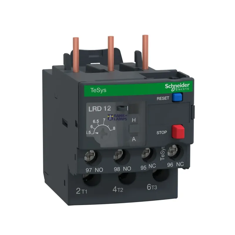 Schneider Electric Differential Thermal Overload Relay TeSys LRD /TeSys Deca LRD12