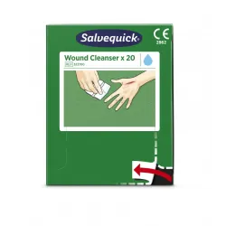 Salvetes brūču tīrīšanai, rezerves iepak., 20 gab., Cederroth