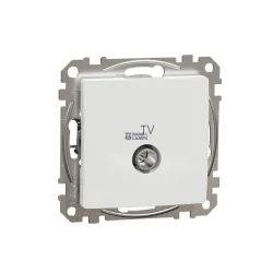Schneider Electric SDD111471 — Connector Sedna Design & Elements, White, 4dB, TV 4db, Sedna