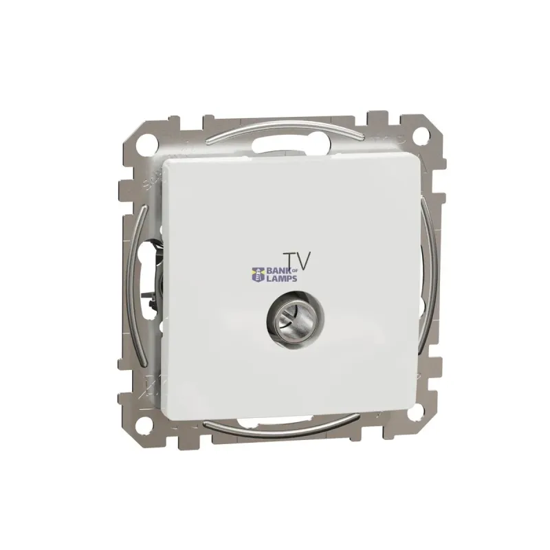 Schneider Electric Connector Sedna Design & Elements, White, 4dB, TV 4db, Sedna SDD111471