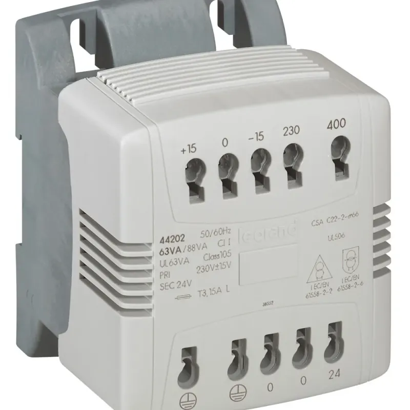 Legrand Spring 24V, 400V, 63VA, W 95mm, H 101mm 044202