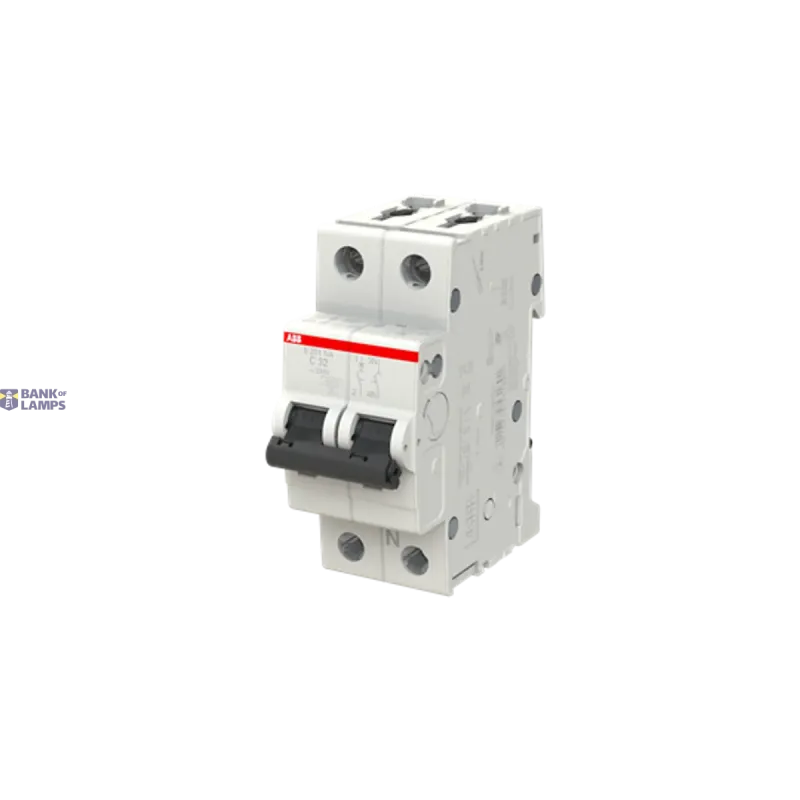 ABB S201-C32NA Miniature Circuit Breaker - 1+NP - C - 32 A 2CDS251103R0324