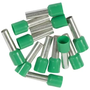 Legrand 037768 — Ferrules Starfix 6 mm², 6 mm, Green, Polypropylene, Copper