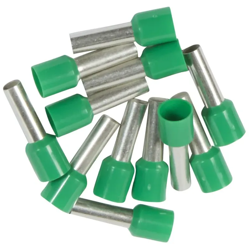 Legrand Ferrules Starfix 6 mm², 6 mm, Green, Polypropylene, Copper 037768