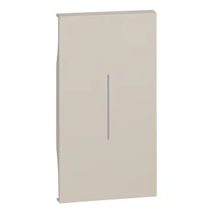 BTicino KM01M2 — Lightable Key Cover Living Now 2 Modules, IP20, Beige, IK04, Thermoplastic BTicino KM01M2 — Lightable Key Cover Living Now 2 Modules, IP20, Beige, IK04, Thermoplastic