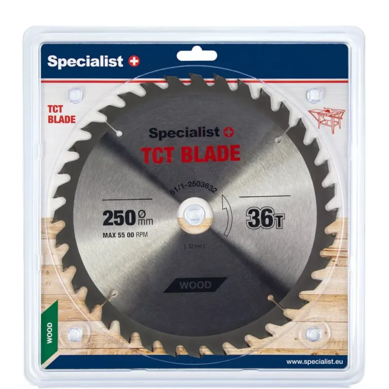 Specialist+ SPECIALIST+ griešanas disks, 250 x 36T x 32 mm 51-1-2503632